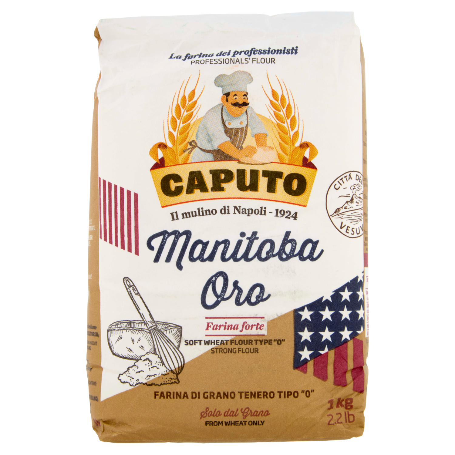 CAPUTO FARINA MANITOBA 1kg (10 in a box)