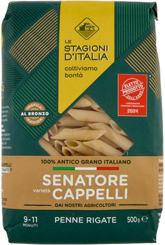 Stagioni D'Italia Pennerigate Senatore Cappelli 500g (12 In A Box) (£1.02 Each)