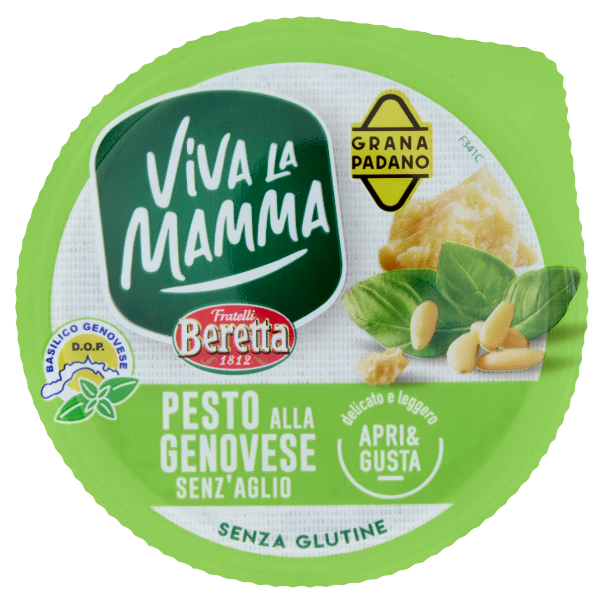 VIVA LA MAMMA PESTO GENOVESE SENZA AGLIO 100g (12 in a box)