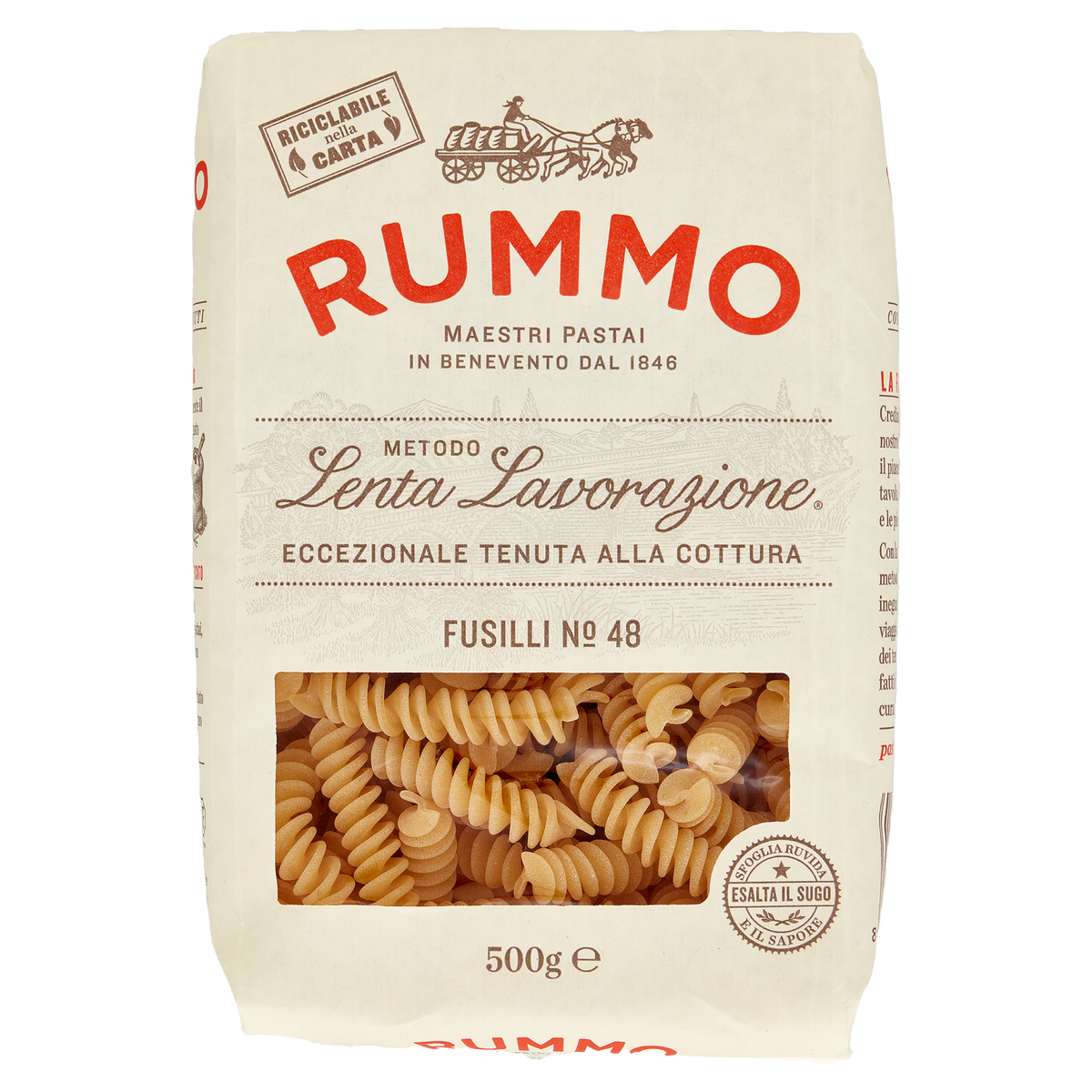 RUMMO FUSILLI N.48 500g (16 in a box)