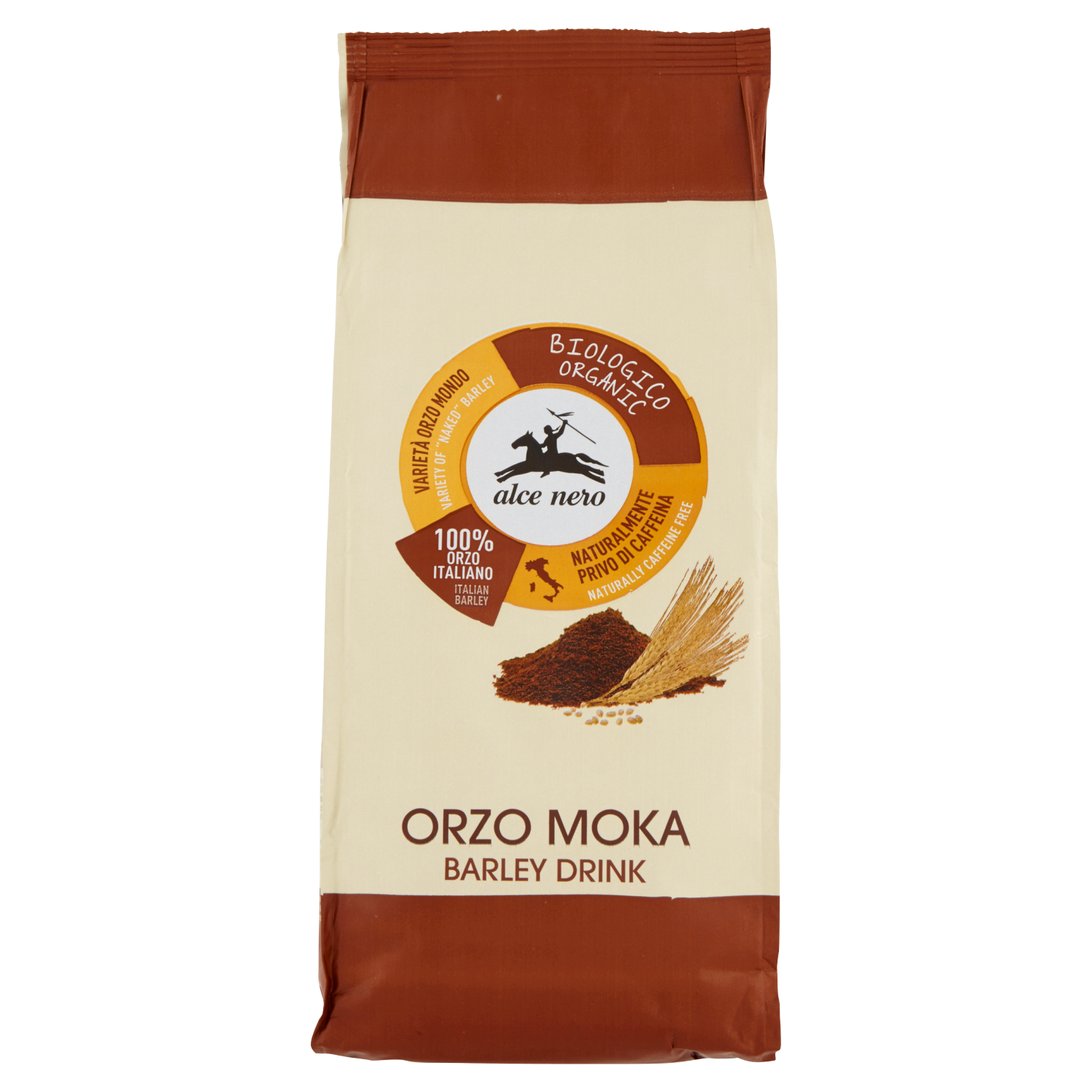 ALCENERO ORZO MOKA ORGANIC 500g (12 in a box)