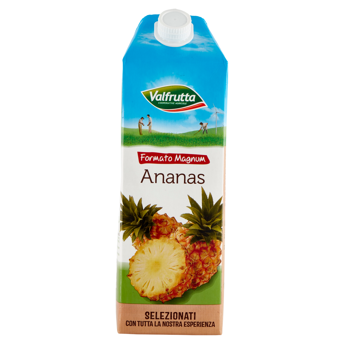 VALFRUTTA SUCCO ANANAS BRIK 1.5lt (6 in a box)