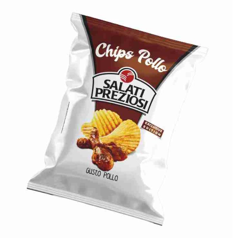 SALATI PREZIOSI PATATINE POLLO 110g (20 in a box)