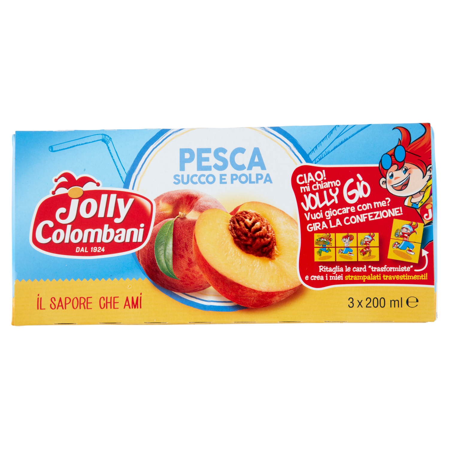 JOLLY COLOMBANI PESCA BRIK 200ML X3 200ml (8 in a box)