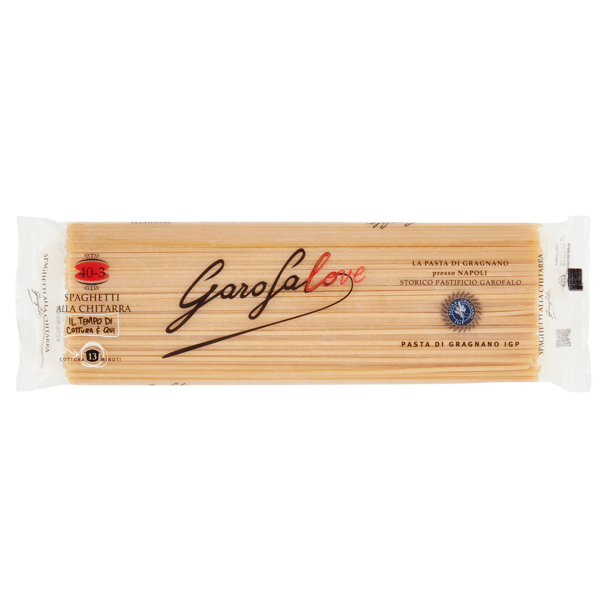 GAROFALO PASTA DI SEMOLA FORMATI SPECIALI SPAGHETTI CHITARRA 500(20 in a box)