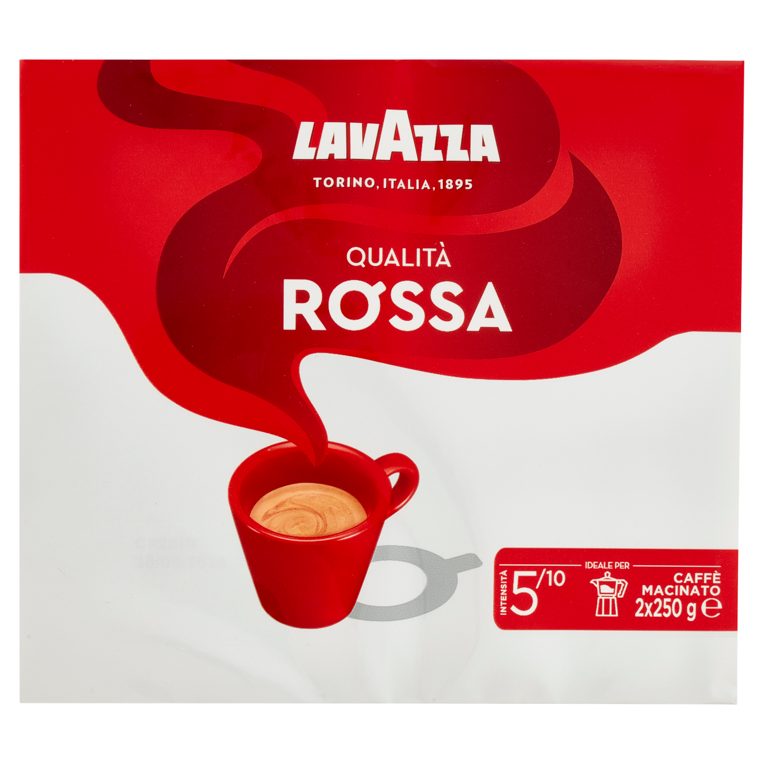 LAVAZZA QUALITA'ROSSA 250g X2 (10 in a box)