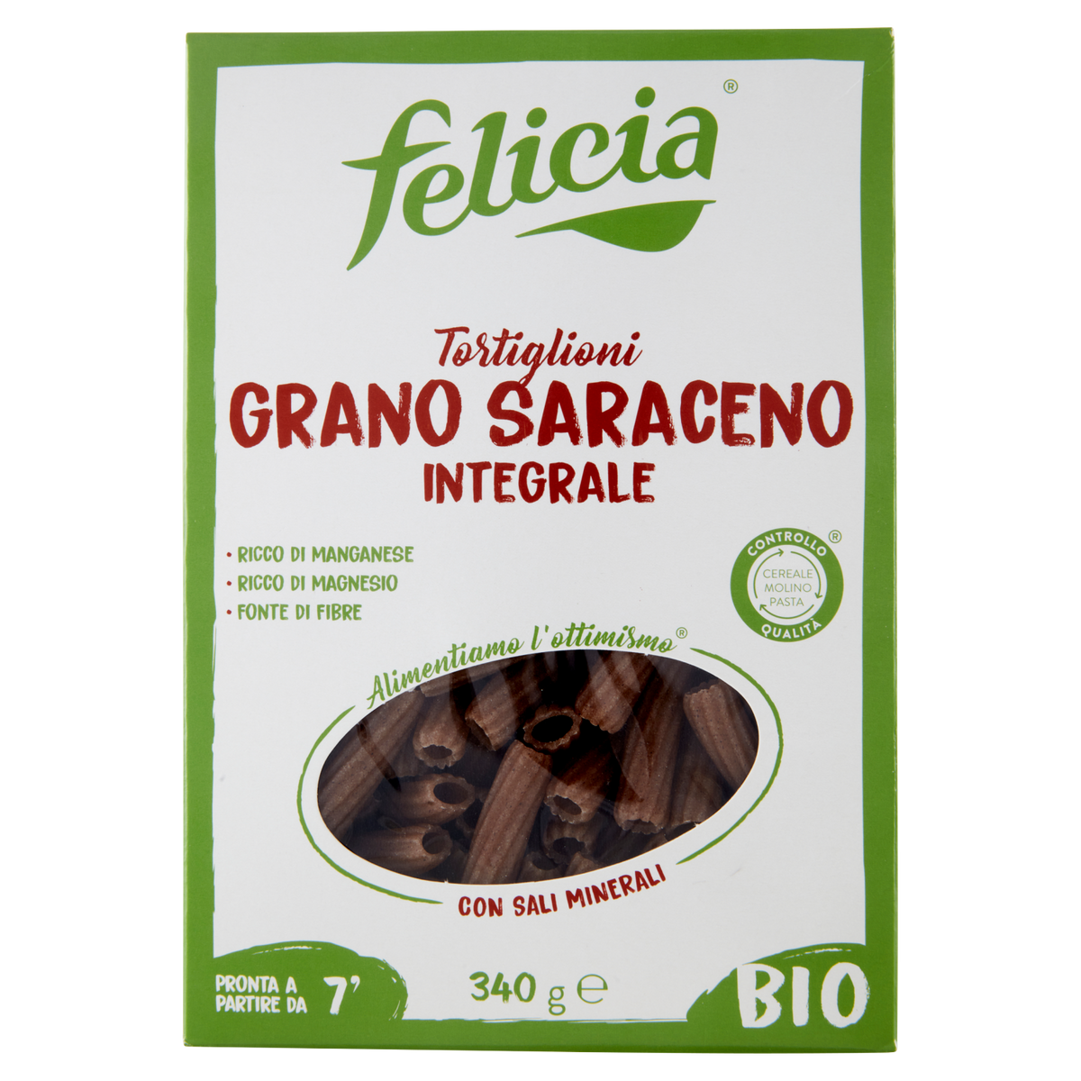 FELICIA TORTIGLIONI GRANO SARACENO 340g (14 in a box)