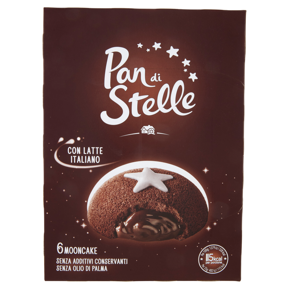 PANDISTELLE MOONCAKE SNACK X6 210g (8 in a box)