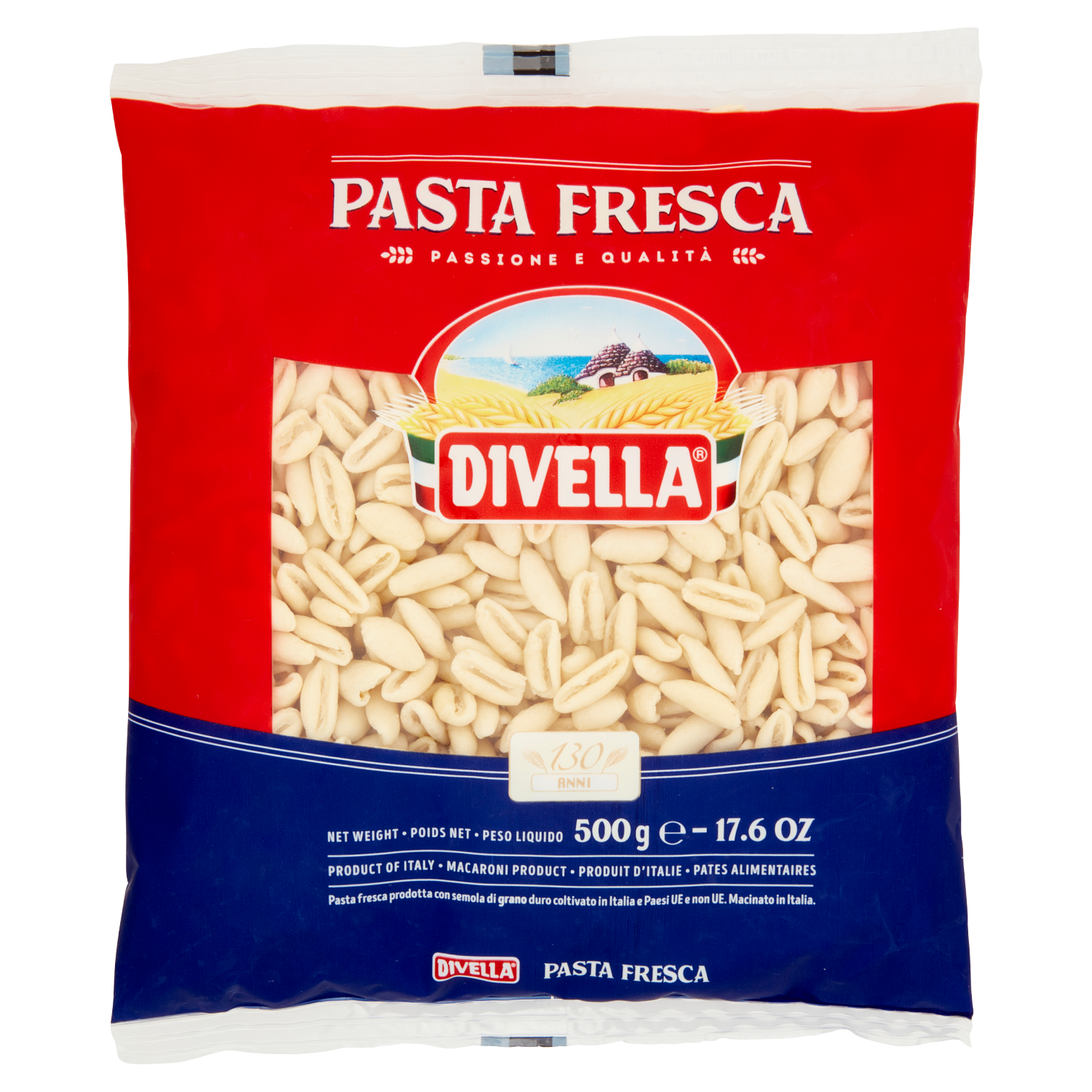 DIVELLA CAVATELLI DI SEMOLA 500g (10 in a box)