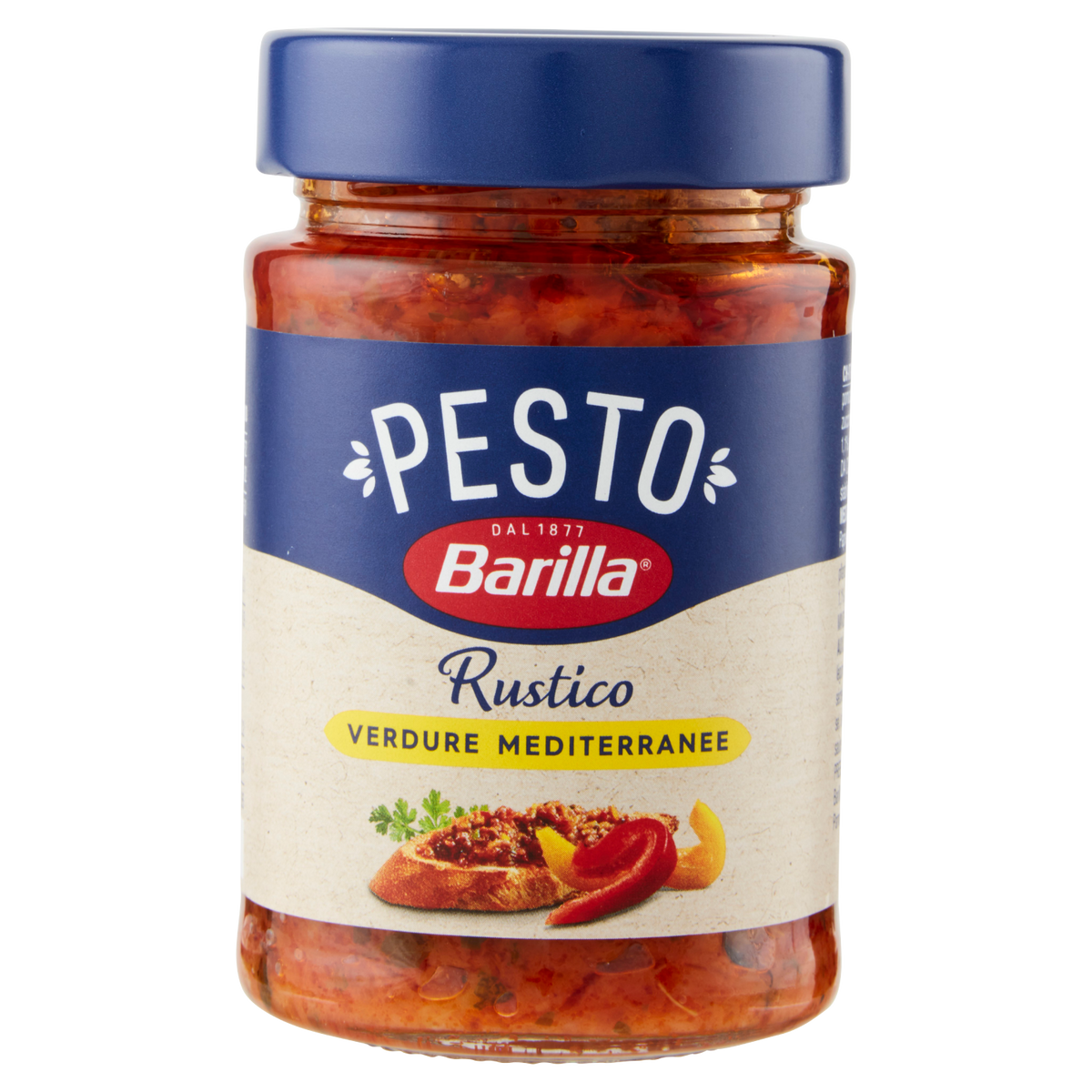 BARILLA PESTO RUSTICO MEDITERRANEO 200g (8 in a box)