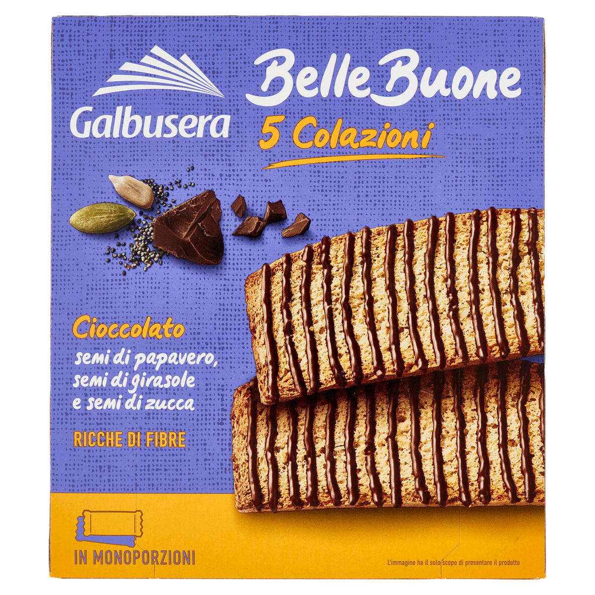 BELLE BUONE FETTE MUESLI 200g (10 in a box)