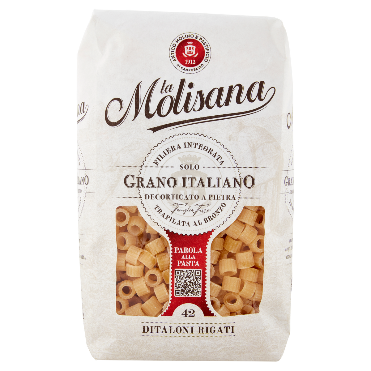 MOLISANA DITALONI RIGATI 500g (24 in a box)