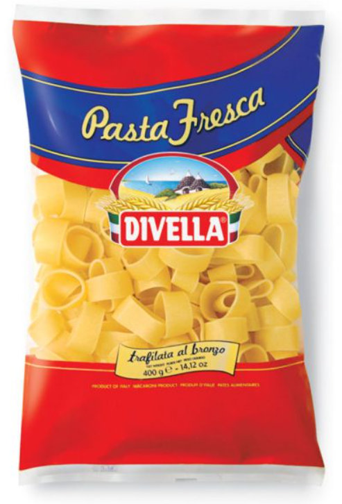 DIVELLA CALAMARATA PASTA FRESCA 400g(6 in a box)
