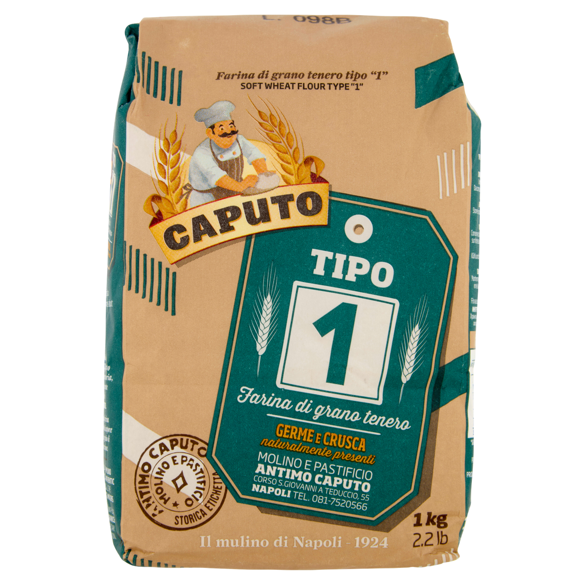 CAPUTO FARINA TIPO1 1kg (10 in a box)
