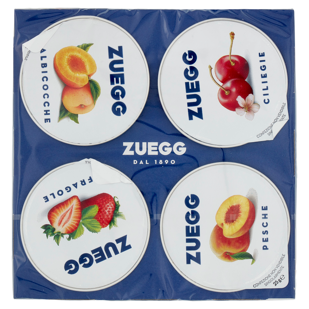 ZUEGG POKER ASSORTITI 25g X4 (21 in a box)