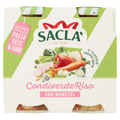 SACLA' CONDIVERDE RISO CON WURSTEL 580g (6 in a box)