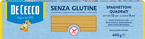 De Cecco Spaghettoni Quadrati Senza Glutine 400g (12 In A Box) (£1.64 Each)