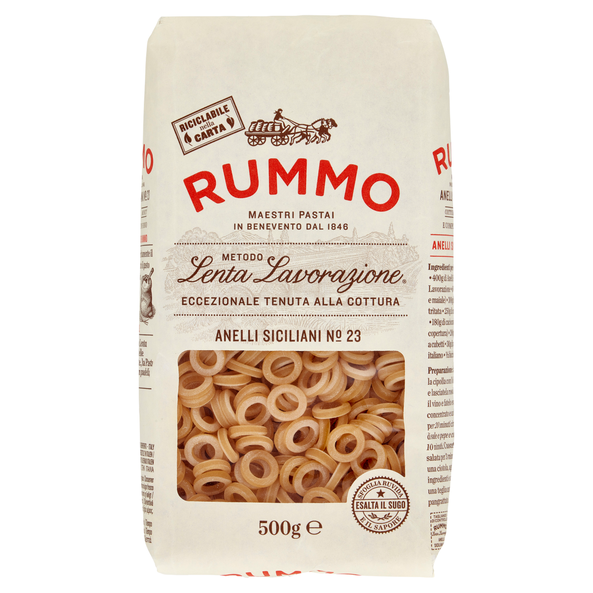 RUMMO ANELLI SICILIANI N.23 500g(16 in a box)
