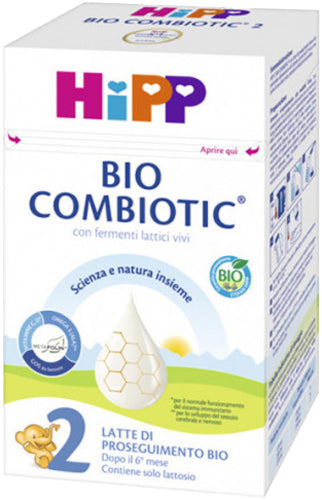 HIPP LATTE 2 BIO COMBIOTIC PROSEGUIMENTO G.600 POLVERE