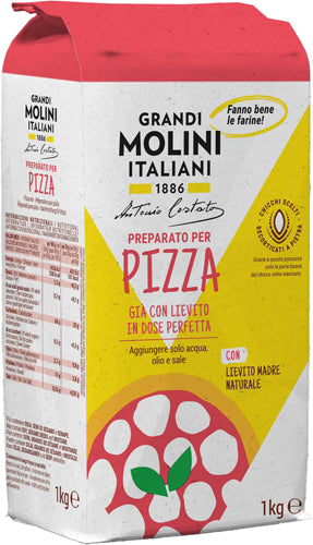 gr.Mol.Italiani Farina Tipo 0 Per Pizza Kg.1 (10 In A Box) (£0.49 Each)