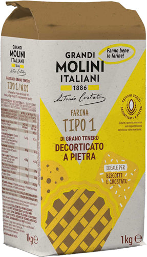 gr.Mol.Italiani Farina Tipo 1 Kg.1 (10 In A Box) (£0.61 Each)