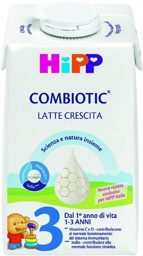 HIPP LATTE 3 COMBIOTIC CRESCITA ML.500 LIQUIDO