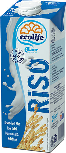 Alinor Bevanda Di Riso Bio UHT lt.1 Ecolife (10 In A Box) (£0.95 Each)