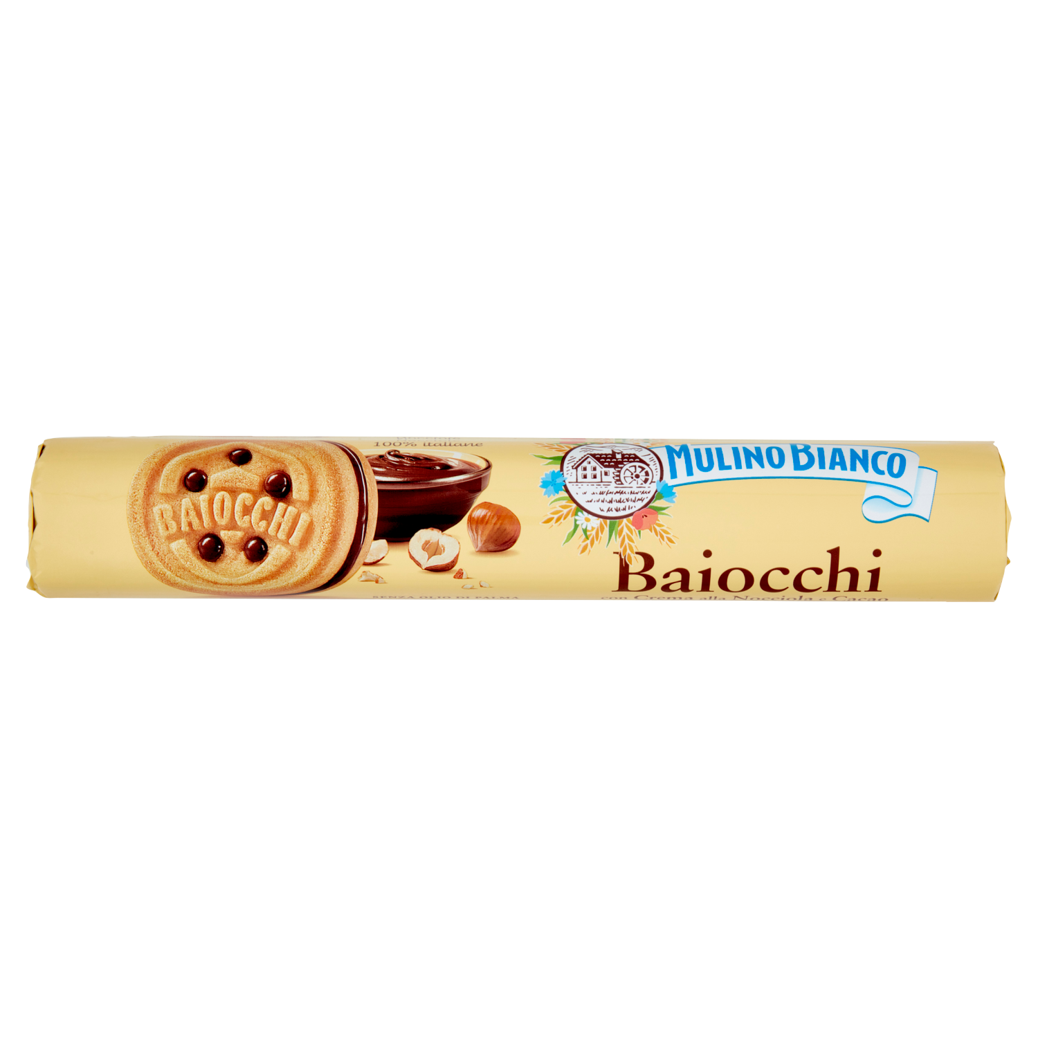MULINO BIANCO BAIOCCHI TUBO 168g (12 in a box)
