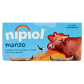 NIPIOL OMOGENEIZZATO ALLA CARNE MANZO 80GR X2 160g (12 in a box)