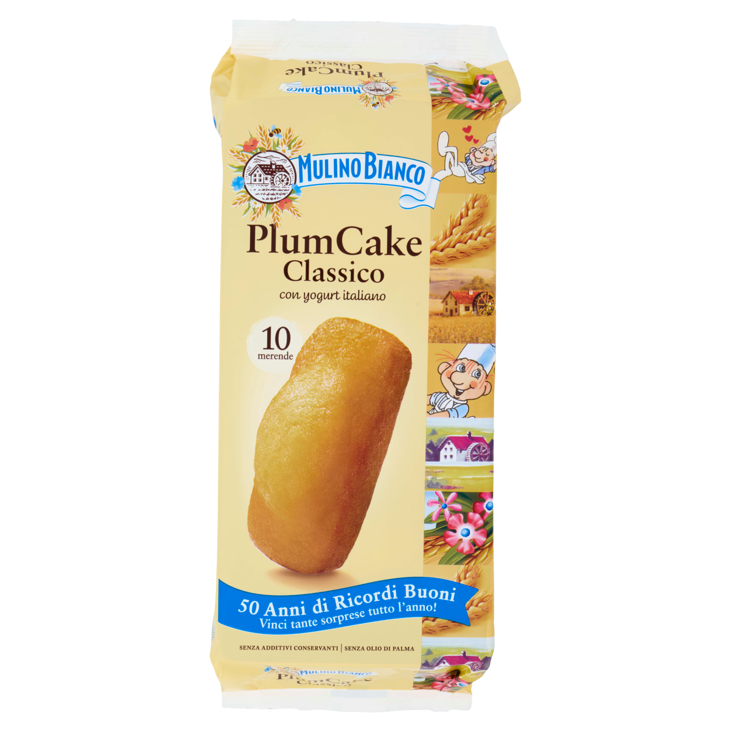 MULINO BIANCO PLUMCAKE CLASSICO X10 330g (10in a box)