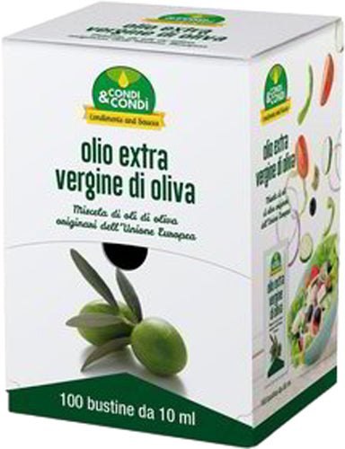 Condi&Condi Olio Evo Monodose 100x10ml (4 In A Box) (£8.38 Each)