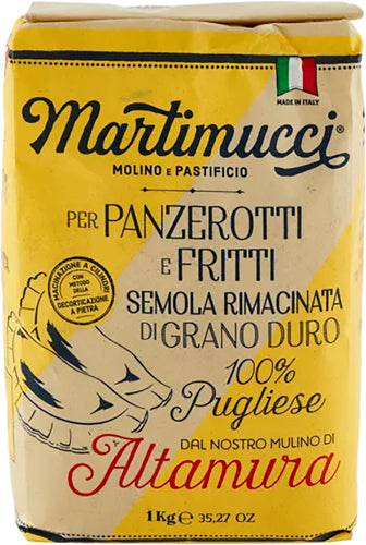 Martimucci Semola Rimacinatagrano Duro X Fritti Kg 1 (10 In A Box) (£0.64 Each)