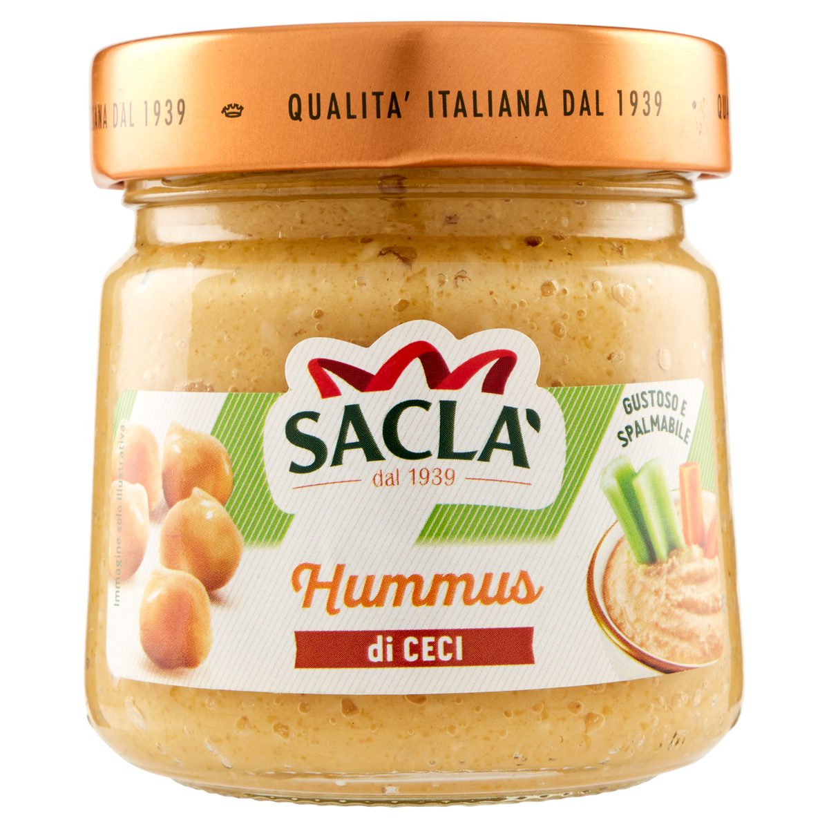 SACLA' HUMMUS DI CECI 212g (6 in a box)