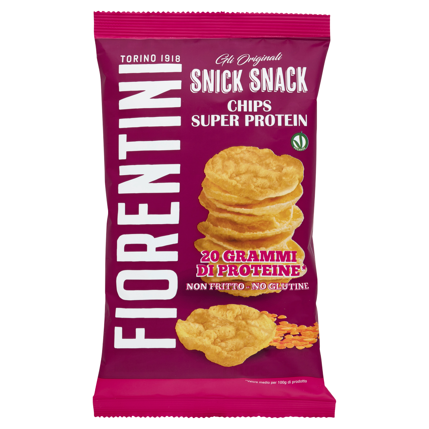 FIORENTINI SNACK PROTEIN 65g (10 in a box)