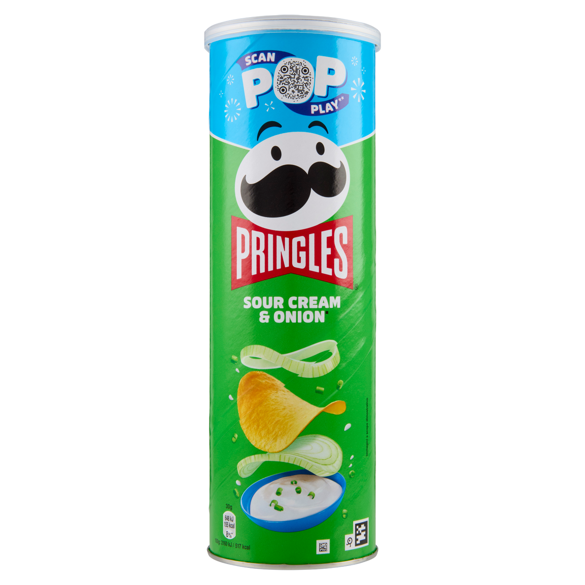 PRINGLES PATATINE SOURCREAM & ONION 175g (19 in a box)