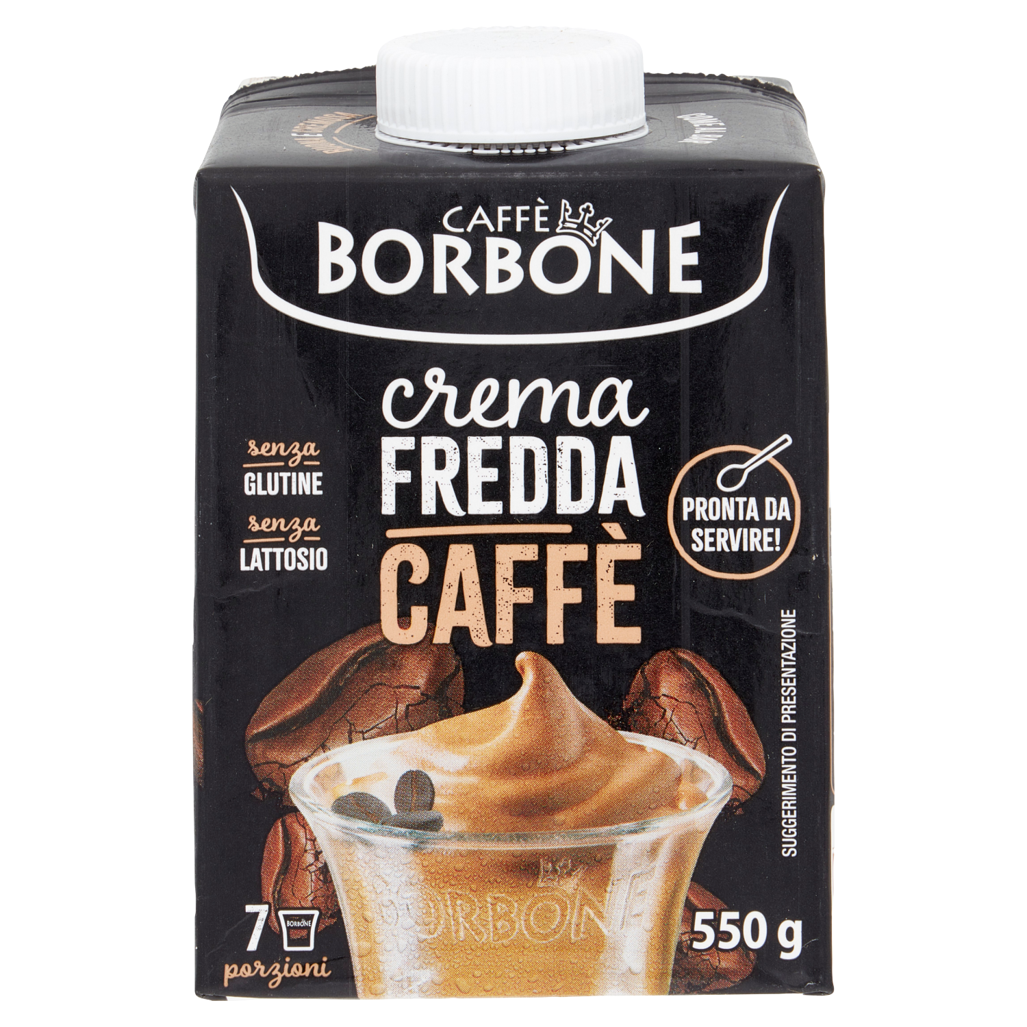BORBONE CREMA CAFFE 550g (10 in a box)