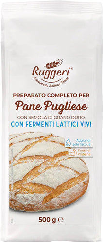Ruggieri Preparato Completox Pane Pugliese C/Ferm.g.500 (10 In A Box) (£0.95 Each)