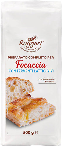 Ruggieri Preparato Completox Focaccia C/Fermenti g.500 (10 In A Box) (£1.41 Each)