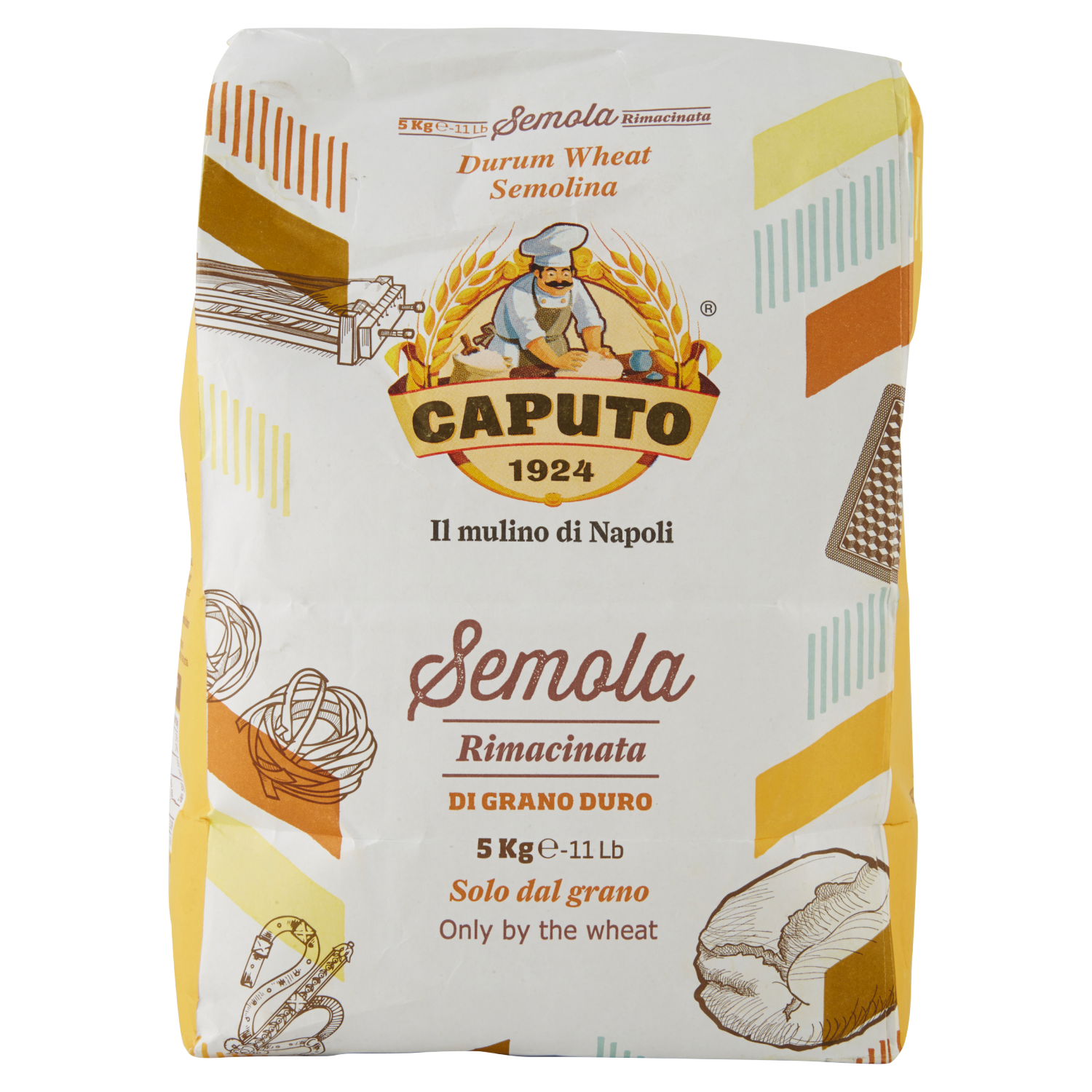 CAPUTO SEMOLA RIMACINATA 5kg (single bag)
