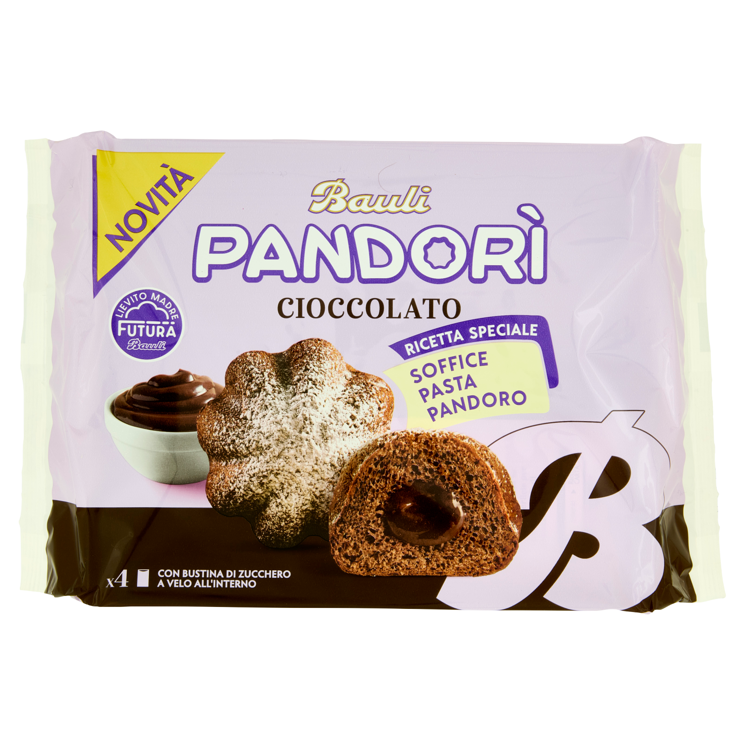 BAULI PANDORI' CACAO X4 150g (12 in a box)