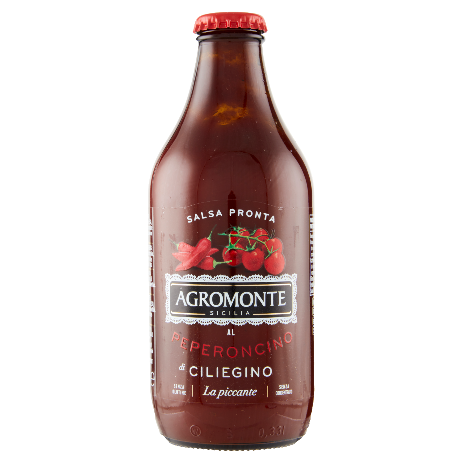 AGROMONTE SALSA PEPERONCINO 330g (12 in a box)