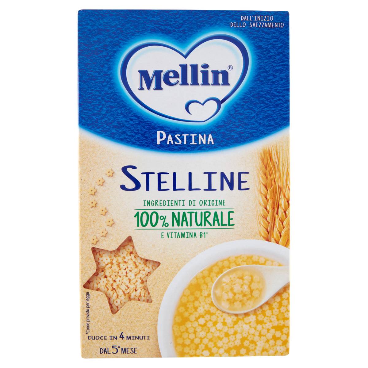 MELLIN PASTINA STELLINE 350g (12 in a box)