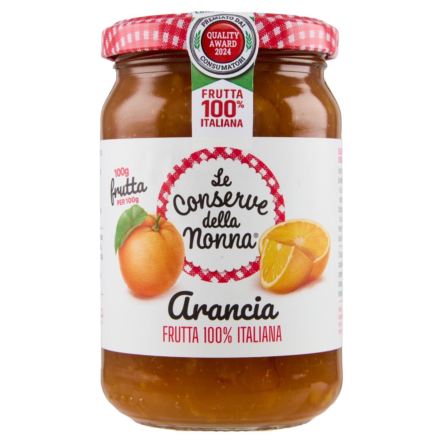 CONSERVE DELLA NONNA MARMELLATA DI ARANCE 350g (12 in a box)