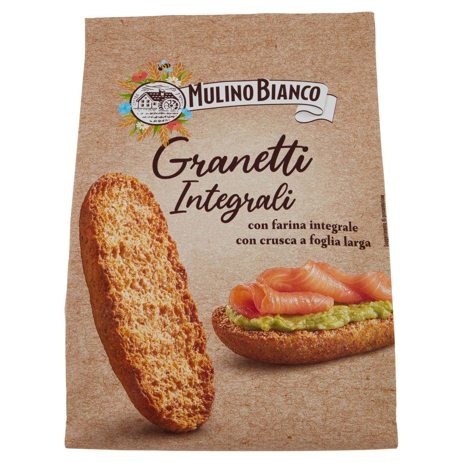 MULINO BIANCO GRANETTI INTEGRALI 280g (16 in a box)