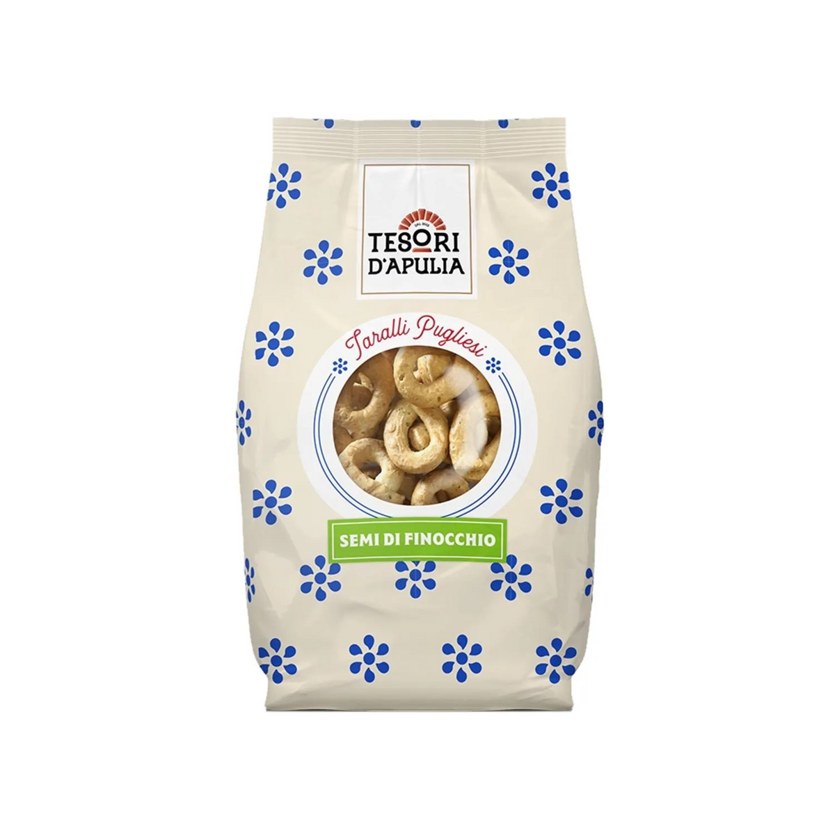 TESORI TARALLI GUSTO FINOCCHIO 400g (15 in a box)
