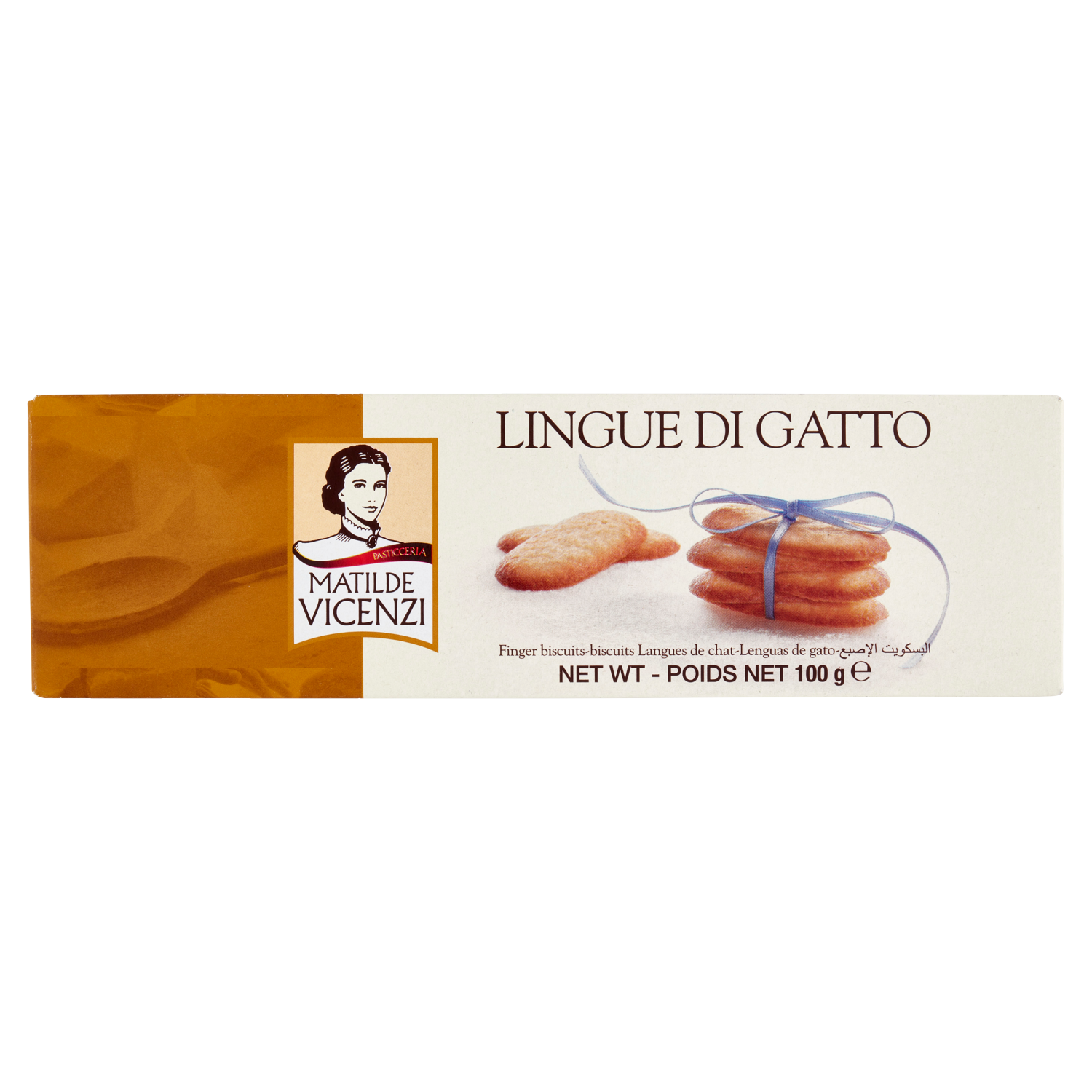 VICENZI LINGUE DI GATTO 100g (12 in a box)