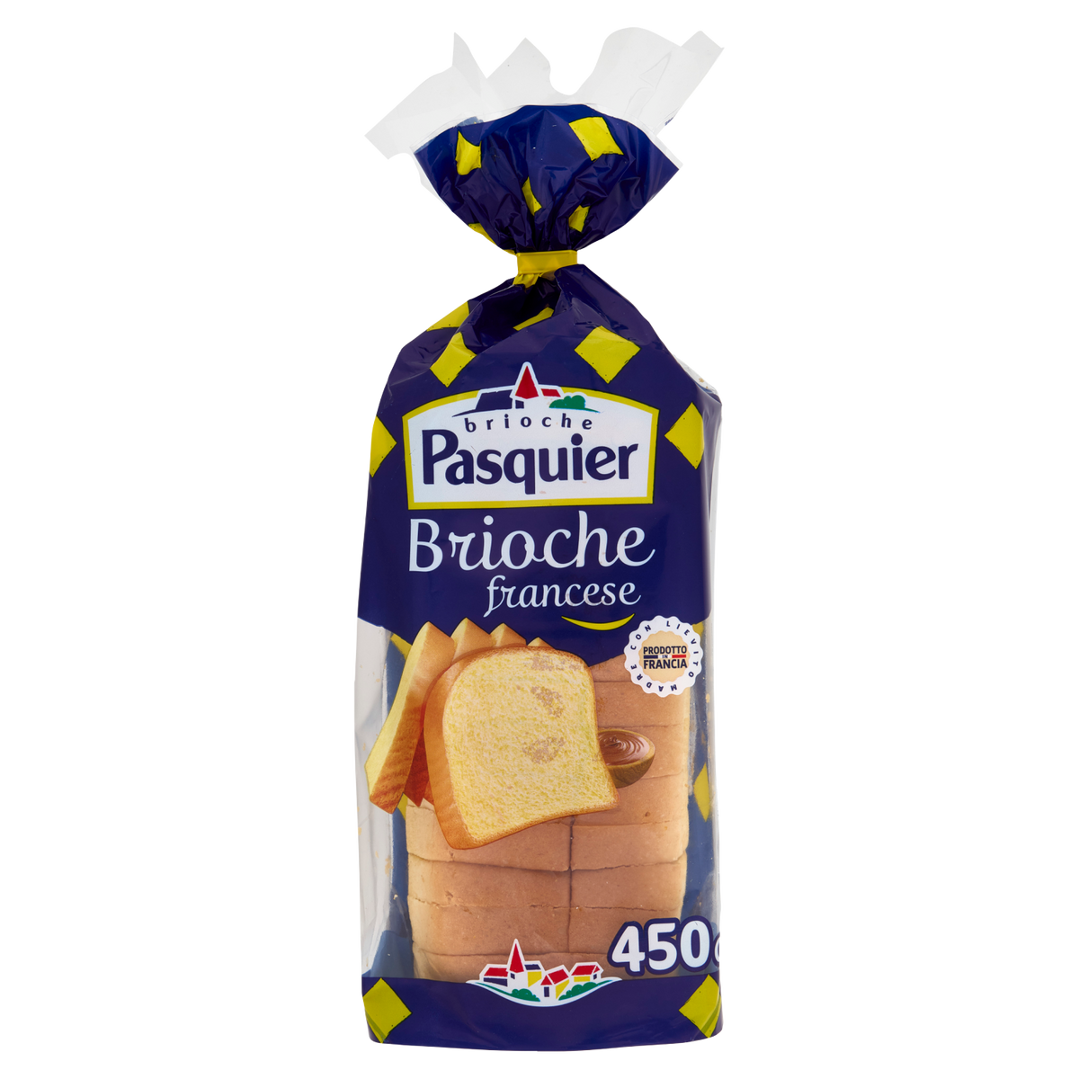 PASQUIER PAN BRIOCHE A FETTE FRANCESE 450g (7 in a box)