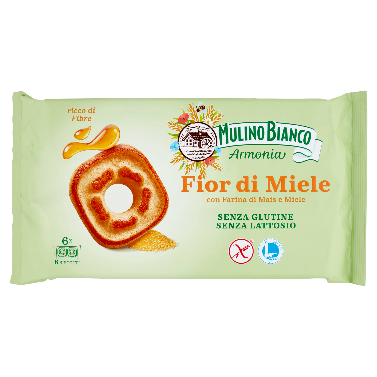 MULINO BIANCO FROLLINO SENZA GLUTINE X6 250g (10 in a box)