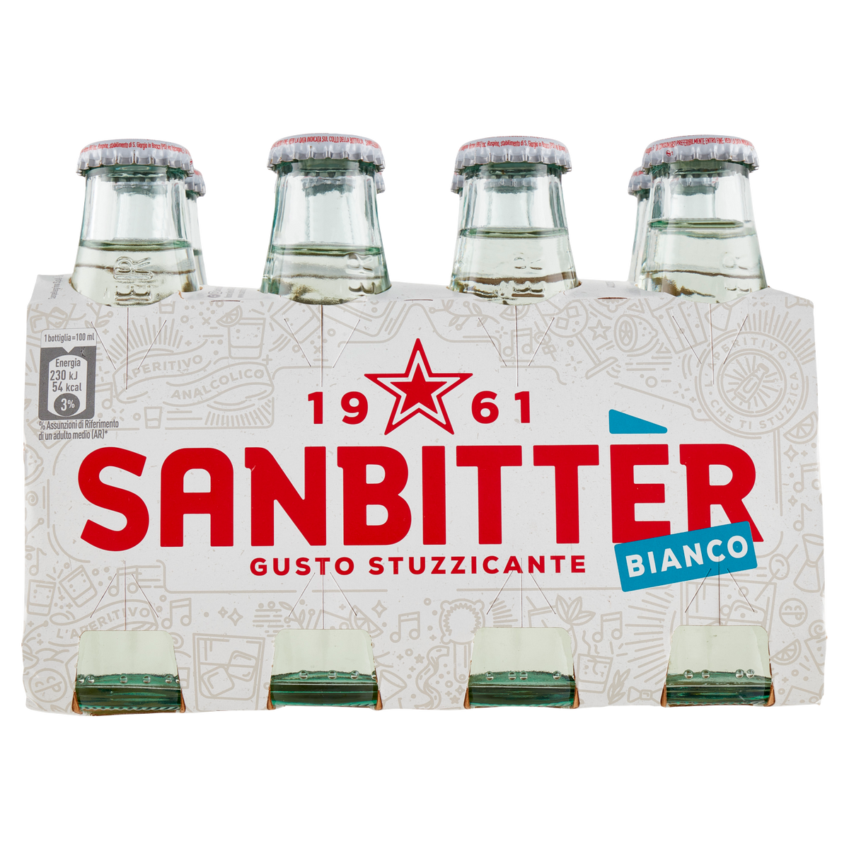 SANBITTER BIANCO X8 800ml (4 in a box)