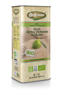 Biolevante Organic 100% Italian EXTRA VIRGIN OLIVE OIL Tin 5L (available from uk store)
